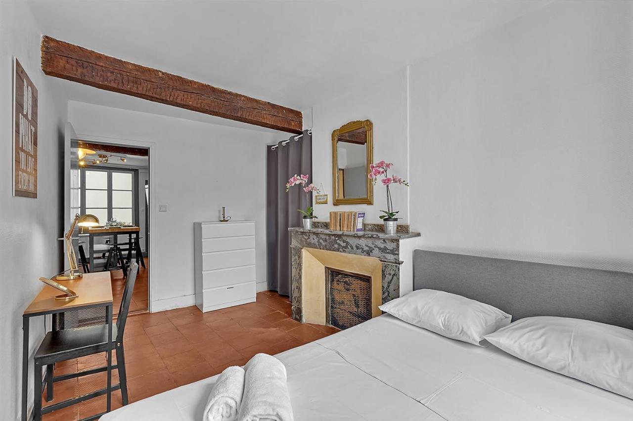 Le Regans - Charmant Appartement En Tomette Tolosa Esterno foto